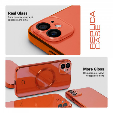 Чохол ArmorStandart Replica MagSafe для Apple iPhone 11 Orange (ARM76170)
