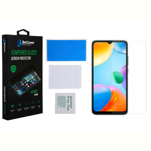 Захисне скло BeCover для Xiaomi Poco C40 Crystal Clear Glass 3D (708171)