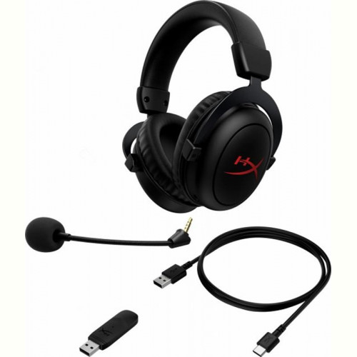 Гарнiтура HyperX Cloud Core Wireless Black (4P5D5AA)