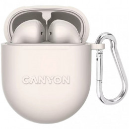 Bluetooth-гарнітура Canyon TWS-6 Beige (CNS-TWS6BE)