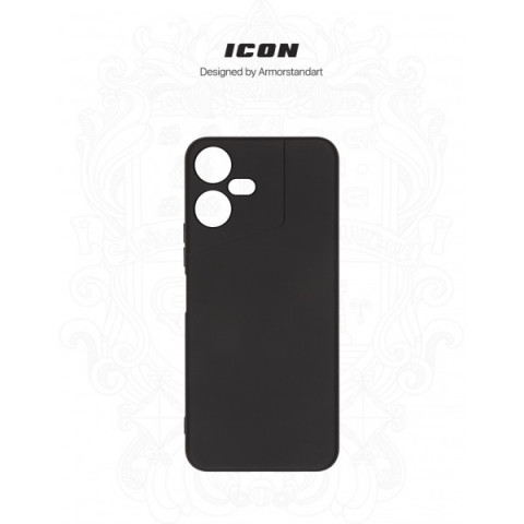 Чохол ArmorStandart ICON для Tecno POVA NEO 3 (LH6n) Camera cover Black (ARM70381)