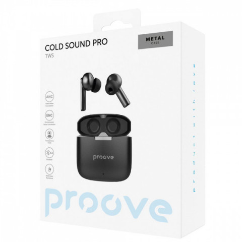 Бездротові навушники Proove Cold Sound Pro with ANC gray Купити в Україні