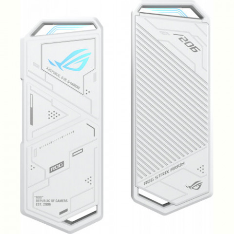 Зовнішня кишеня Asus ROG Strix Arion ESD-S1C PCIe NVMe M.2 2230/2242/2260/2280 USB Type-C 3.2 White (90DD02H1-B09000)