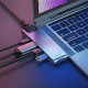 Концентратор USB-C 7-in-one smart Grey (CAHUB-L0G)