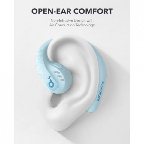 Bluetooth-гарнітура Anker SoundCore AeroFit Pro Blue (A3871G61)