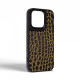 Чохол Harder Crocosaur для Apple iPhone 14 Pro Black (ARM76719)