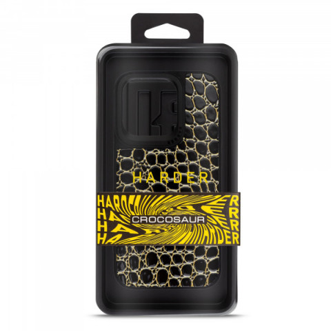 Чохол Harder Crocosaur для Apple iPhone 14 Pro Black (ARM76719)