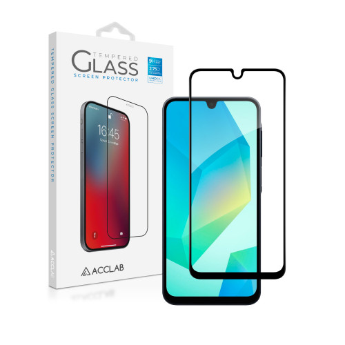 Захисне скло ACCLAB Full Glue для Samsung Galaxy A16 SM-A165 Black (1283126598821)