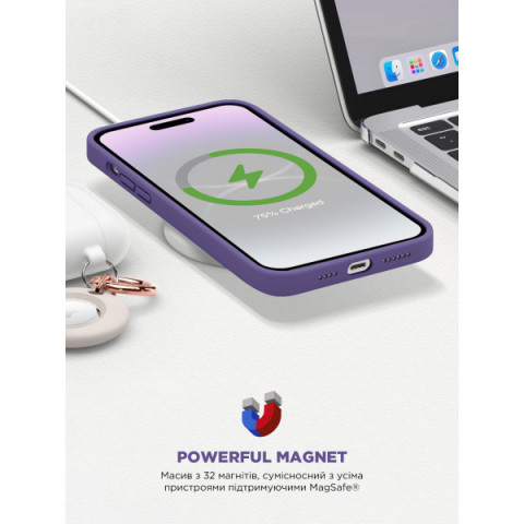 Чохол ArmorStandart ICON2 MagSafe для Apple iPhone 14 Pro Iris (ARM68409)