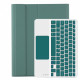 Чохол з бездротовою клавіатурою (TouchPad) BeCover для Lenovo Tab M10 Plus TB-125F (3rd Gen)/K10 Pro TB-226 Dark Green (712392)
