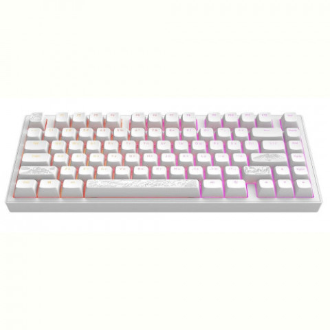Клавіатура Dark Project ALU81 Terra Nostra White (DPKB_NOSTRA_81_ANSI_WHITE_UA)