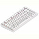 Клавіатура Dark Project ALU81 Terra Nostra White (DPKB_NOSTRA_81_ANSI_WHITE_UA)