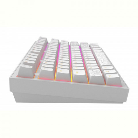 Клавіатура Dark Project ALU81 Terra Nostra White (DPKB_NOSTRA_81_ANSI_WHITE_UA)