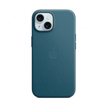 Чохол FineWoven Case with MagSafe Original for Apple iPhone 15 Plus (OEM) - Pacific Blue (ARM71980)
