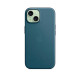 Чохол FineWoven Case with MagSafe Original for Apple iPhone 15 Plus (OEM) - Pacific Blue (ARM71980)