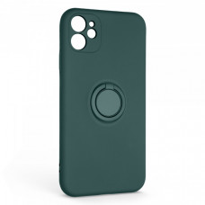 Чохол ArmorStandart Icon Ring для Apple iPhone 11 Dark Green (ARM68647)