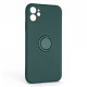 Чохол ArmorStandart Icon Ring для Apple iPhone 11 Dark Green (ARM68647)