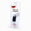 Адаптер Cablexpert (AB-HDMI-VGA-001) HDMI-VGA, чорний