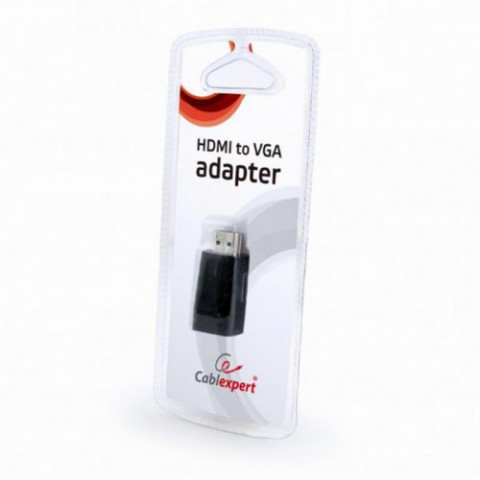 Адаптер Cablexpert (AB-HDMI-VGA-001) HDMI-VGA, чорний