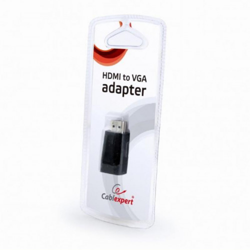 Адаптер Cablexpert (AB-HDMI-VGA-001) HDMI-VGA, чорний