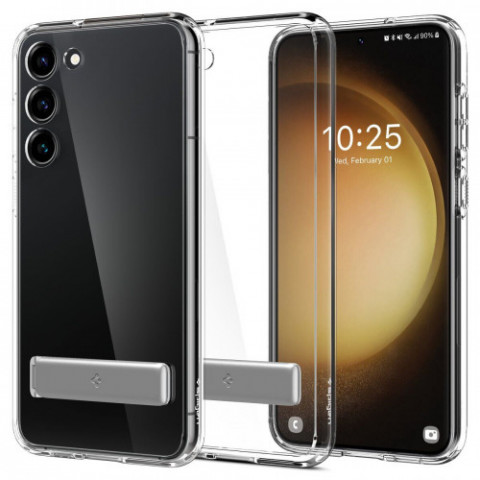 Чохол-накладка Spigen Hybrid S для Samsung Galaxy S23 SM-S911 Crystal Clear (ACS05717)