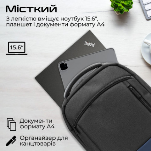 Рюкзак для ноутбука Promate Satchel BP 15.6" Blue
