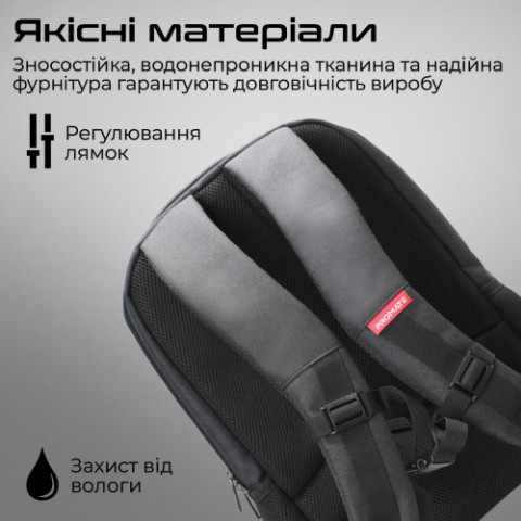 Рюкзак для ноутбука Promate Satchel BP 15.6" Blue