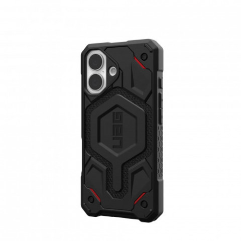 Чохол-накладка Urban Armor Gear Monarch Pro Magsafe для Apple iPhone 16 Kevlar Black (114458113940)