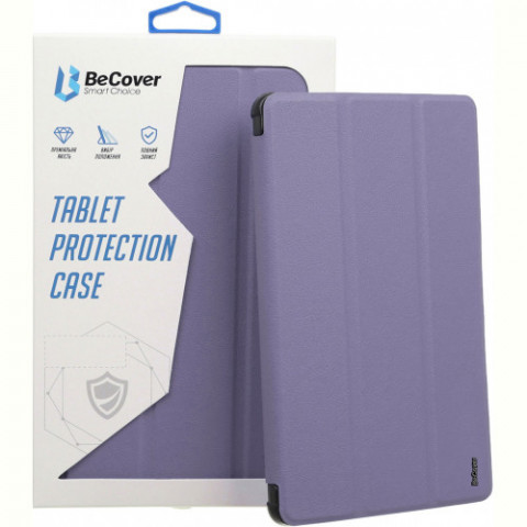 Чохол-книжка BeCover Soft Edge TPU з кріпленням Apple Pencil для Apple iPad Pro 11" M4 2024 Purple (711716)