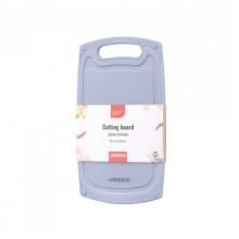 Дошка кухонна Ardesto Gemini, 25х15х0.8см, пластик, сірий