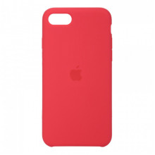 Чохол Original Silicone Case для Apple iPhone SE 2022/2020/8/7 Red Raspberry (ARM54232)