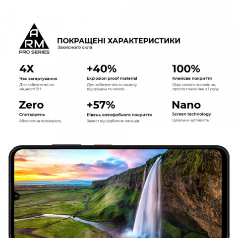 Захисне скло ArmorStandart Pro для ZTE Blade A35 4G / A55 4G (ARM81349)