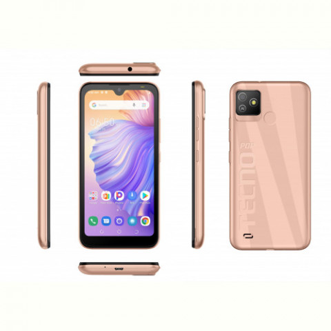 Смартфон Tecno Pop 5 Go (BD1) 1/16GB Dual Sim Mist Copper (4895180771033)
