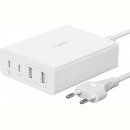 Мережевий зарядний пристрій Belkin GaN Boost Charge Pro 108W USB-С/USB-A