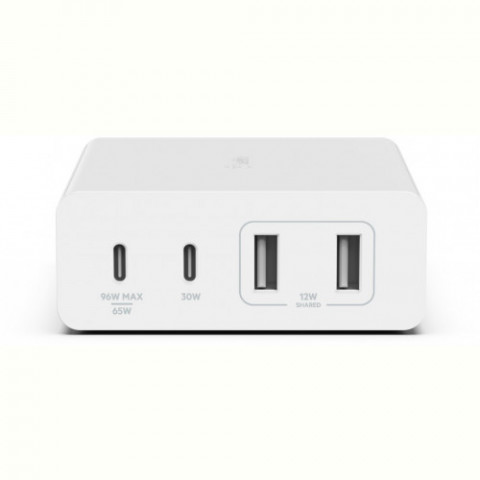 Мережевий зарядний пристрій Belkin GaN Boost Charge Pro 108W USB-С/USB-A