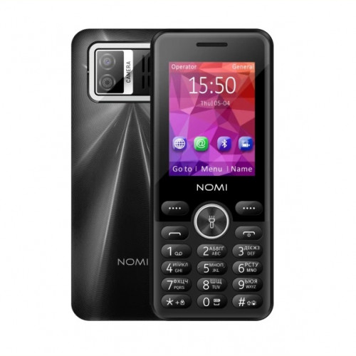 Мобiльний телефон Nomi i2412 Dual Sim Black