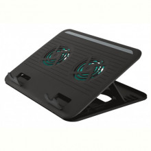 Охолоджувальна підставка для ноутбука Trust Cyclone Notebook Cooling Stand Black 16" (17866)