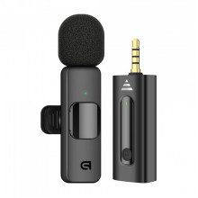 Бездротовий петличний мікрофон ArmorStandart ASM3 minijack 3.5mm black (ARM80117)