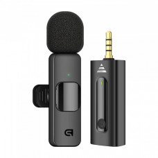 Бездротовий петличний мікрофон ArmorStandart ASM3 minijack 3.5mm black (ARM80117)