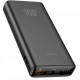 Зовнішній акумулятор Power Bank VEGER QC3.0 5A 20000mAh 100W Black (VG-W2032C-100)