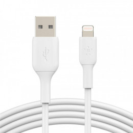 Кабель Belkin PVC USB - Lightning 2м White (CAA001BT2MWH)