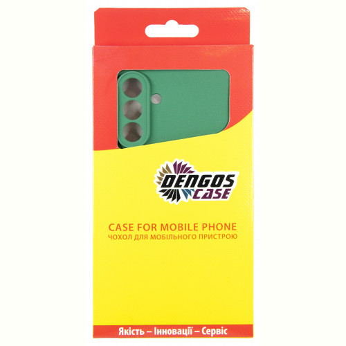 Чохол-накладка Dengos Soft для Samsung Galaxy A26 SM-A266 Mint (DG-KM-139) + захисне скло
