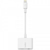 Адаптер Belkin Lightning-3.5 mm Audio+Charge RockStar, 0.1м White (F8J212btWHT)