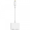 Адаптер Belkin Lightning-3.5 mm Audio+Charge RockStar, 0.1м White (F8J212btWHT)