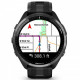 Смарт-годинник Garmin Forerunner 965 Carbon Gray DLC Titanium Bezel with Black Case and Black/Powder Gray Silicone Band (010-02809-80)