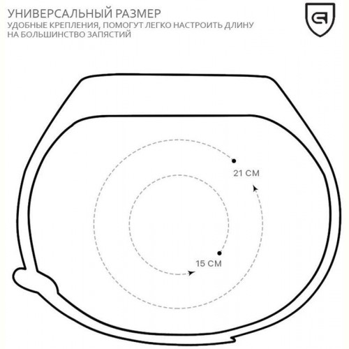 Ремінець Armorstandart для Xiaomi Mi Band 4/3 Dark Grey (ARM52157)