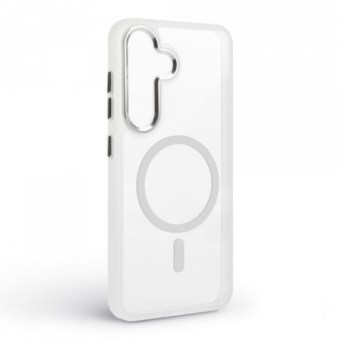 Чохол ArmorStandart Unit MagSafe для Samsung S25 Plus Matte Clear Silver (ARM82264)