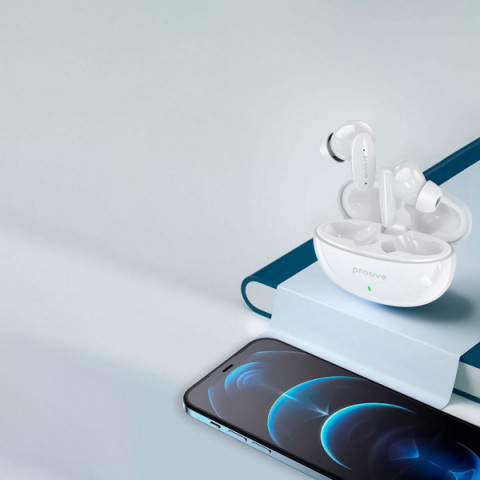 Бездротові навушники Proove MoshPit TWS white glossy Купити в Україні