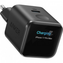 Мережевий зарядний пристрій Anker Nano Charger 45W USB-C Smart Display Black (A121DG11)