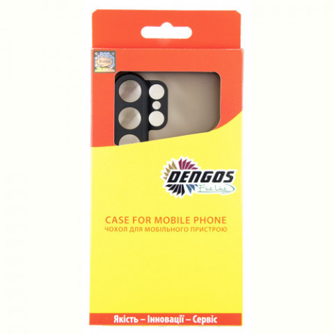 Чохол-накладка Dengos Matt для Samsung Galaxy S26 Ultra SM-S948 Black (DG-TPU-MATT-176)